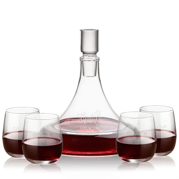Our 53oz Ashby Decanter & Lid is paired with 2 or... from ASI 84592 St Regis Group