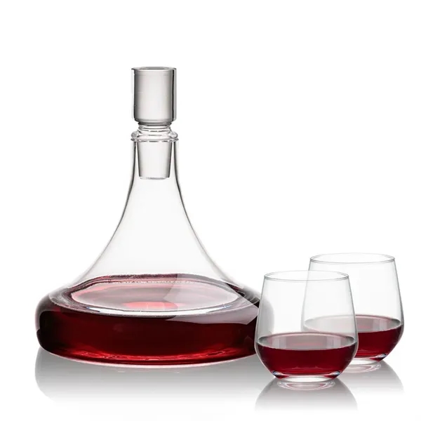 Our 53oz Ashby Decanter & Lid is paired with 2 or... from ASI 84592 St Regis Group