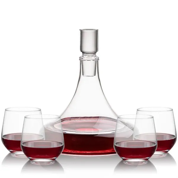 Our 53oz Ashby Decanter & Lid is paired with 2 or... from ASI 84592 St Regis Group