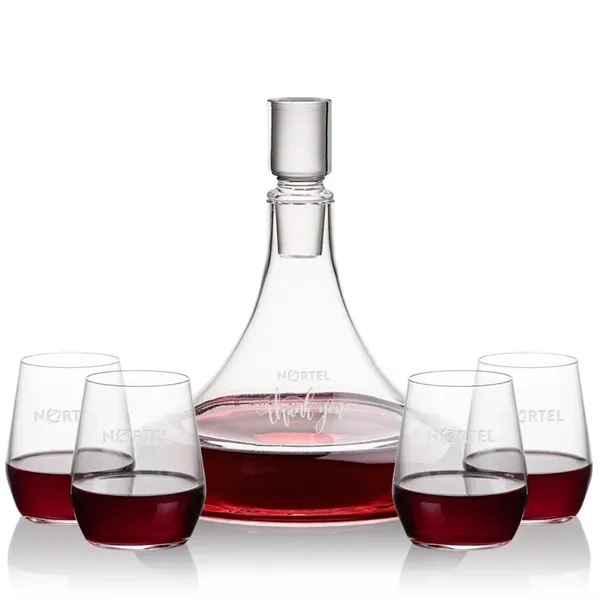 Our 53oz Ashby Decanter & Lid is paired with 2 or... from ASI 84592 St Regis Group