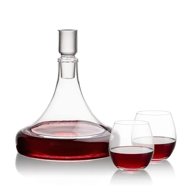Our 53oz Ashby Decanter & Lid is paired with 2 or... from ASI 84592 St Regis Group