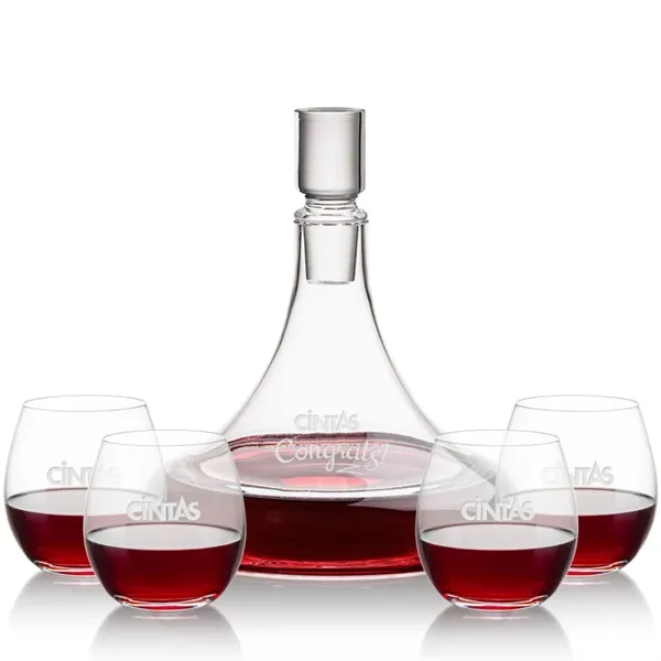 Our 53oz Ashby Decanter & Lid is paired with 2 or... from ASI 84592 St Regis Group