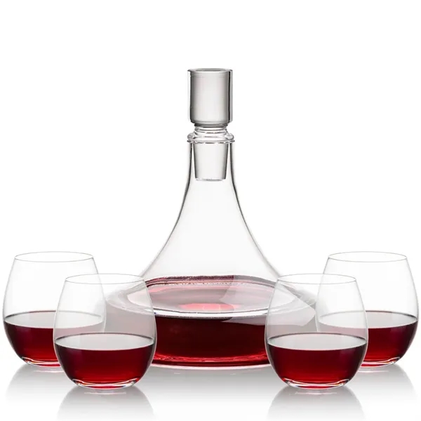 Our 53oz Ashby Decanter & Lid is paired with 2 or... from ASI 84592 St Regis Group