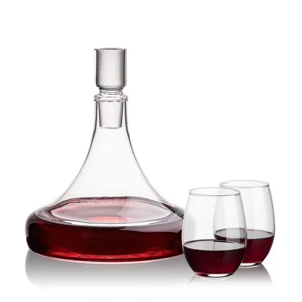 Our 53oz Ashby Decanter & Lid is paired with 2 or... from ASI 84592 St Regis Group