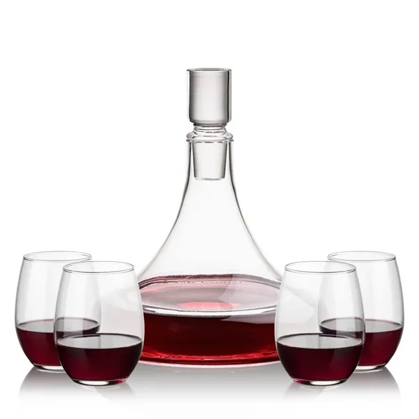 Our 53oz Ashby Decanter & Lid is paired with 2 or... from ASI 84592 St Regis Group