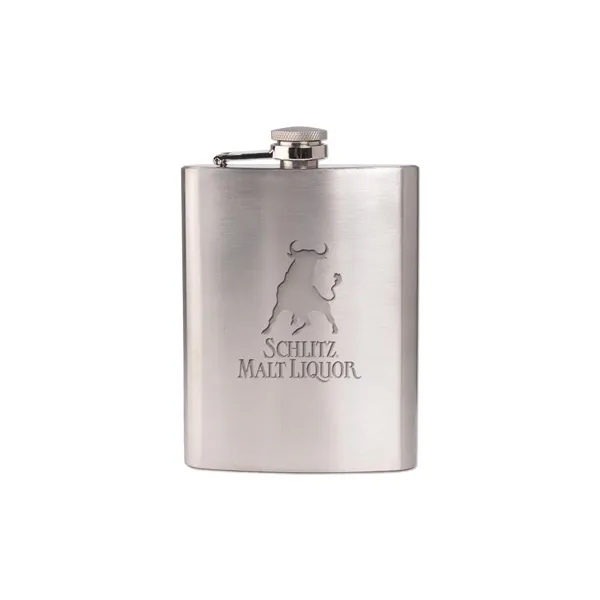 8-ounce stainless steel flask.... from ASI 98360 WOWLine