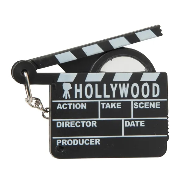 Hollywood style clapboard keychain with split ring keychain.... from ASI 34415 Alpi International LTD