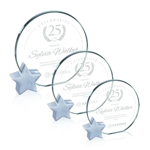 Award - Jade/Chrome Star.... from ASI 84592 St Regis Group / Prestige Glass