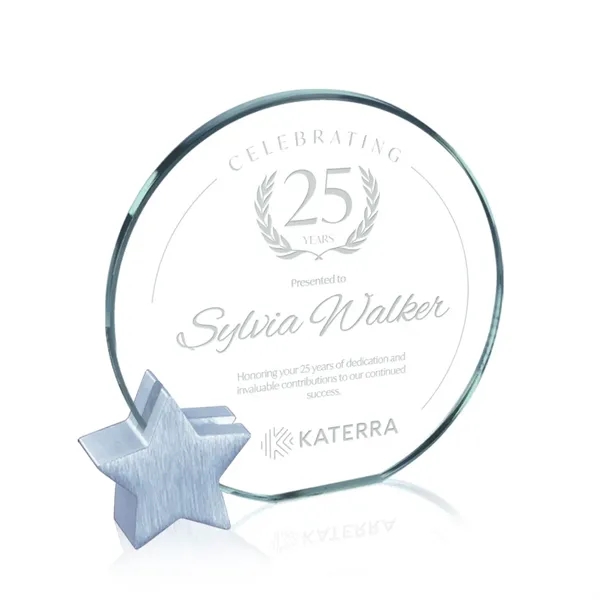 Award - Jade/Chrome Star.... from ASI 84592 St Regis Group / Prestige Glass