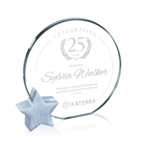 Award - Jade/Chrome Star.... from ASI 84592 St Regis Group / Prestige Glass