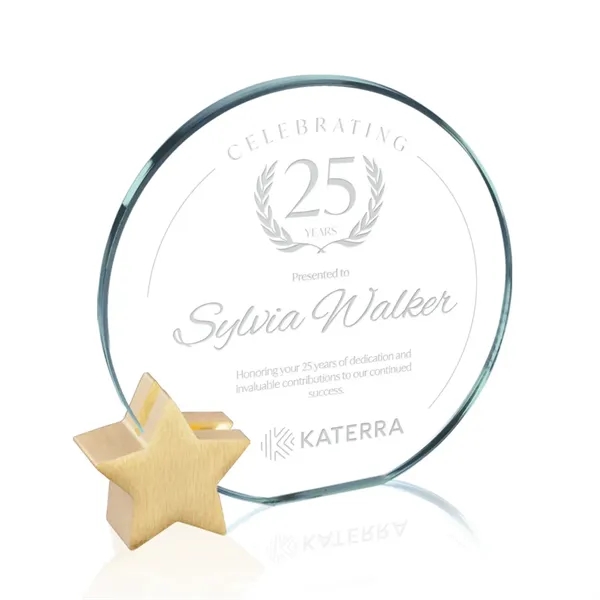 Award - Jade/Gold Star.... from ASI 84592 St Regis Group / Prestige Glass