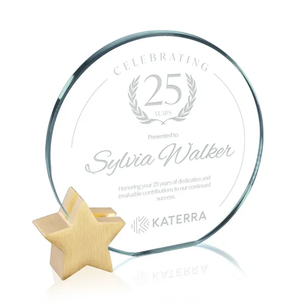 Award - Jade/Gold Star.... from ASI 84592 St Regis Group / Prestige Glass