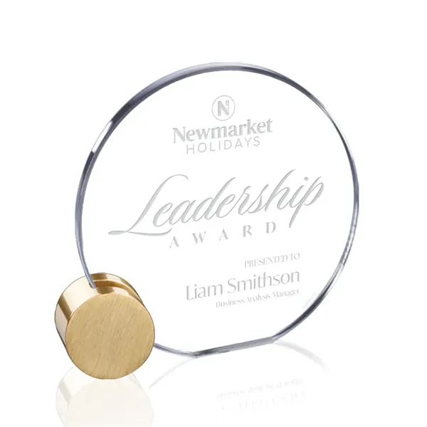 Award - Starfire/ Gold Circle.... from ASI 84592 St Regis Group / Prestige Glass