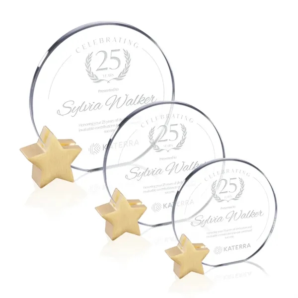 Award - Starfire/Gold Star.... from ASI 84592 St Regis Group / Prestige Glass