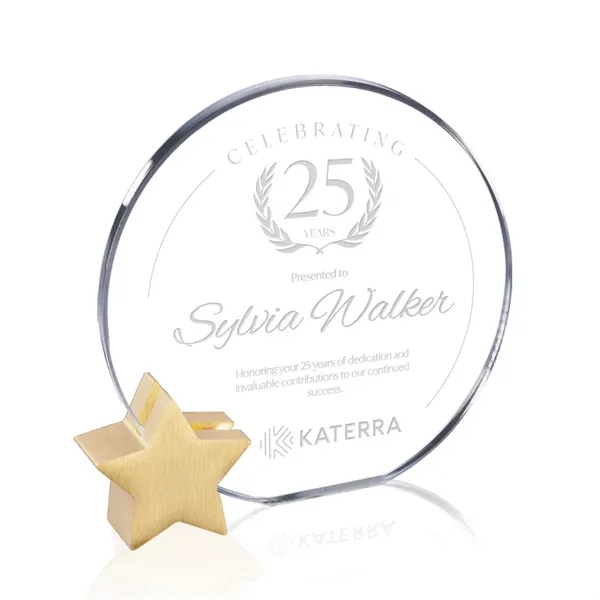 Award - Starfire/Gold Star.... from ASI 84592 St Regis Group / Prestige Glass