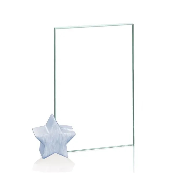 The Bermuda Award is a starfire or jade glass rectangle supported... from ASI 84592 St Regis Group / Prestige Glass