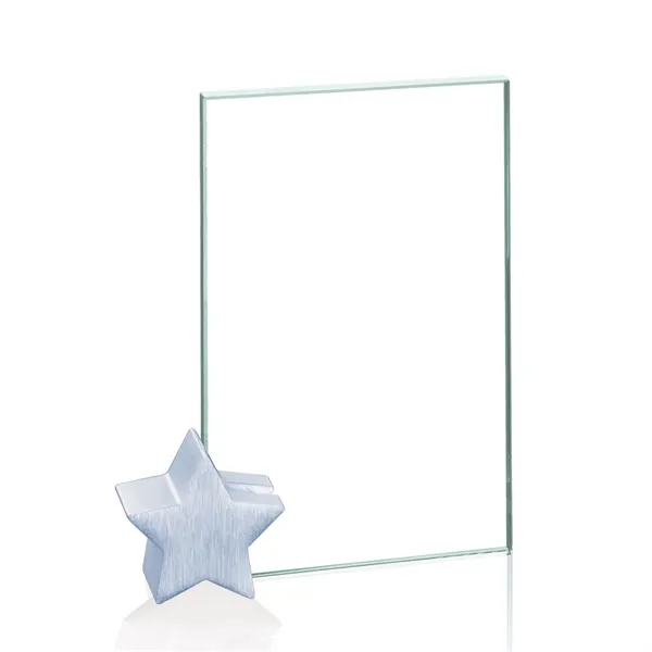 The Bermuda Award is a starfire or jade glass rectangle supported... from ASI 84592 St Regis Group / Prestige Glass