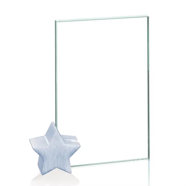 The Bermuda Award is a starfire or jade glass rectangle supported... from ASI 84592 St Regis Group / Prestige Glass