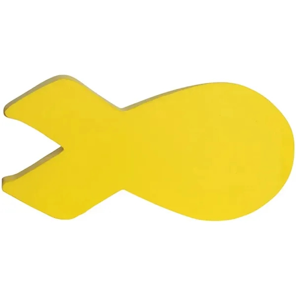 Awareness ribbon shaped stress reliever made of polyurethane foam.... from ASI 34415 Alpi International LTD