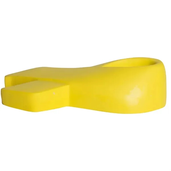 Awareness ribbon shaped stress reliever made of polyurethane foam.... from ASI 34415 Alpi International LTD