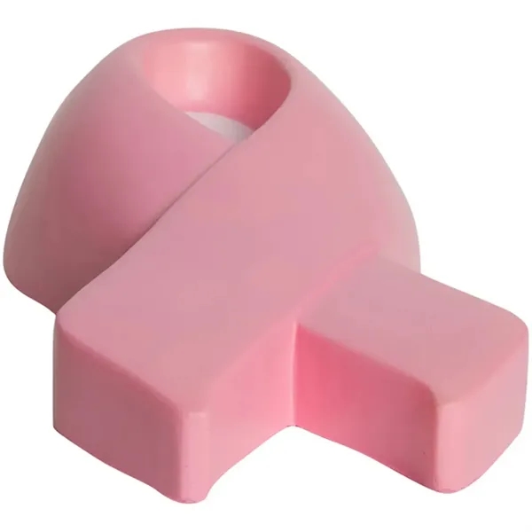 Awareness ribbon shaped stress reliever made of polyurethane foam.... from ASI 34415 Alpi International LTD