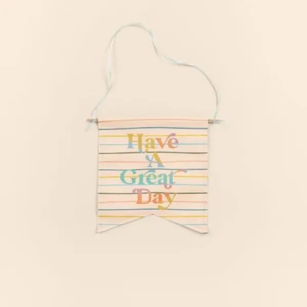 The Wallflower Medium is a two-point, Guidon-style wall pennant with a... from ASI 74710 Numo