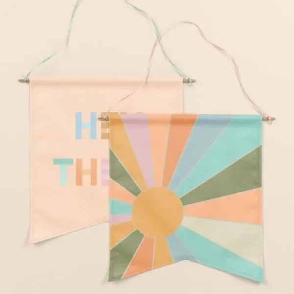 The Wallflower Large is a two-point, Guidon-style wall pennant with a... from ASI 74710 Numo