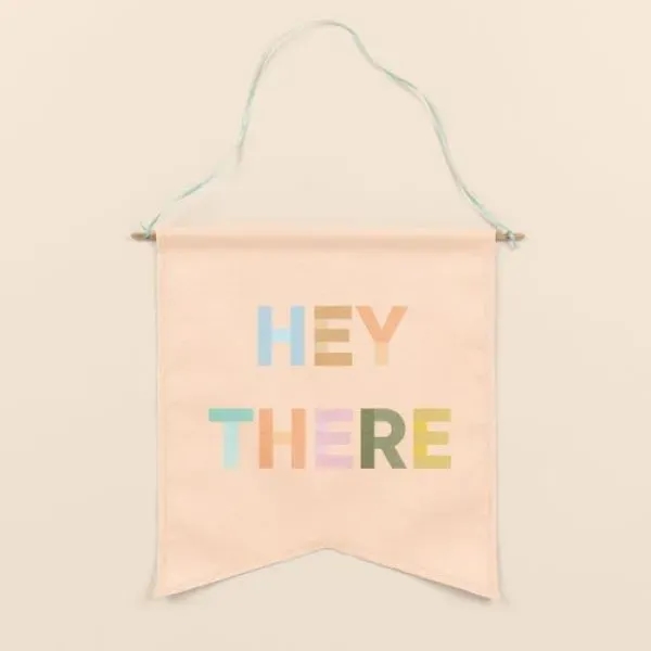 The Wallflower Large is a two-point, Guidon-style wall pennant with a... from ASI 74710 Numo