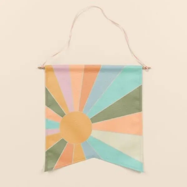 The Wallflower Large is a two-point, Guidon-style wall pennant with a... from ASI 74710 Numo
