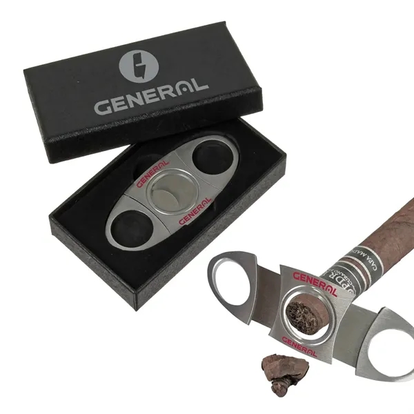 This stainless steel, 56 gauge cigar cutter allows you to make... from ASI 52710 Lincoln Line