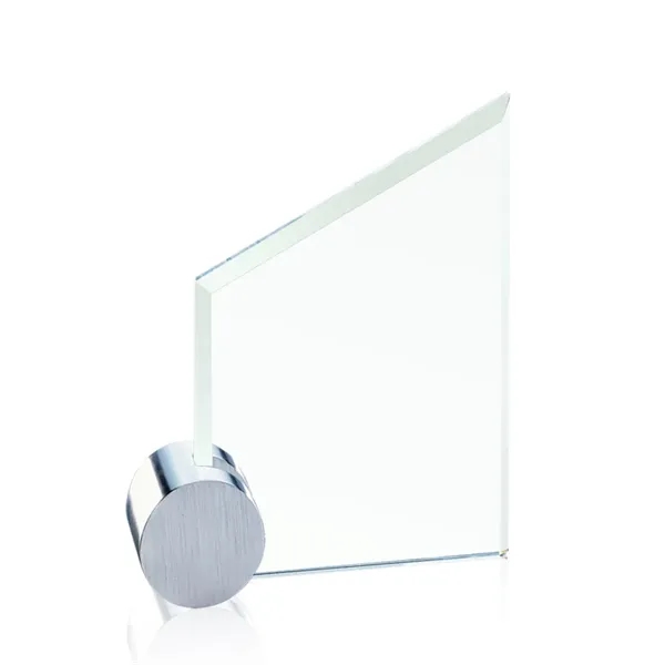 The Cooper features a slant topped jade glass upright with beveled... from ASI 84592 St Regis Group / Prestige Glass