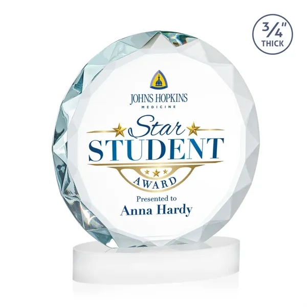 Centura VividPrint™ Award on Alberton Base - White... from ASI 84592 St Regis Group / St Regis