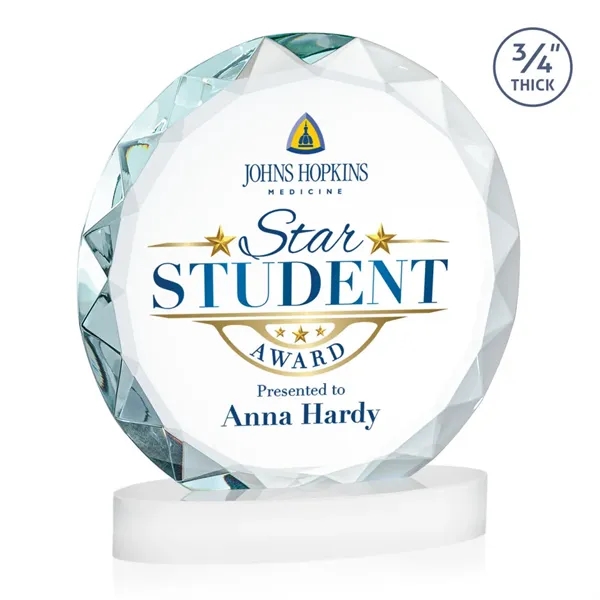 Centura VividPrint™ Award on Alberton Base - White... from ASI 84592 St Regis Group / St Regis