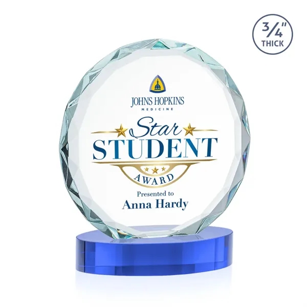 Centura VividPrint™ Award on Alberton Base - Sky Blue... from ASI 84592 St Regis Group / St Regis