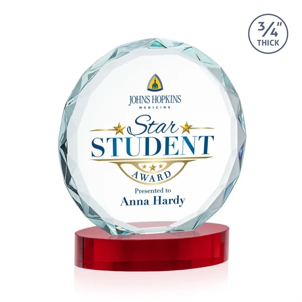 Centura VividPrint™ Award on Alberton Base - Red... from ASI 84592 St Regis Group / St Regis