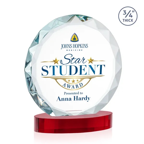 Centura VividPrint™ Award on Alberton Base - Red... from ASI 84592 St Regis Group / St Regis