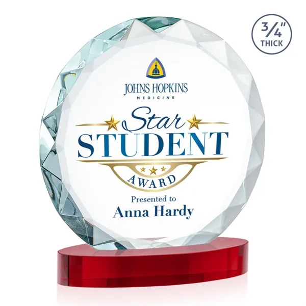 Centura VividPrint™ Award on Alberton Base - Red... from ASI 84592 St Regis Group / St Regis