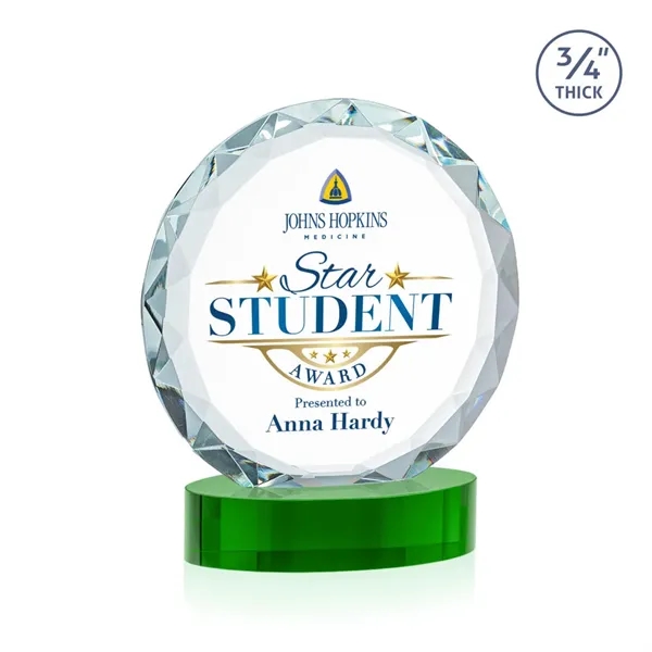 Centura VividPrint™ Award on Alberton Base - Green... from ASI 84592 St Regis Group / St Regis