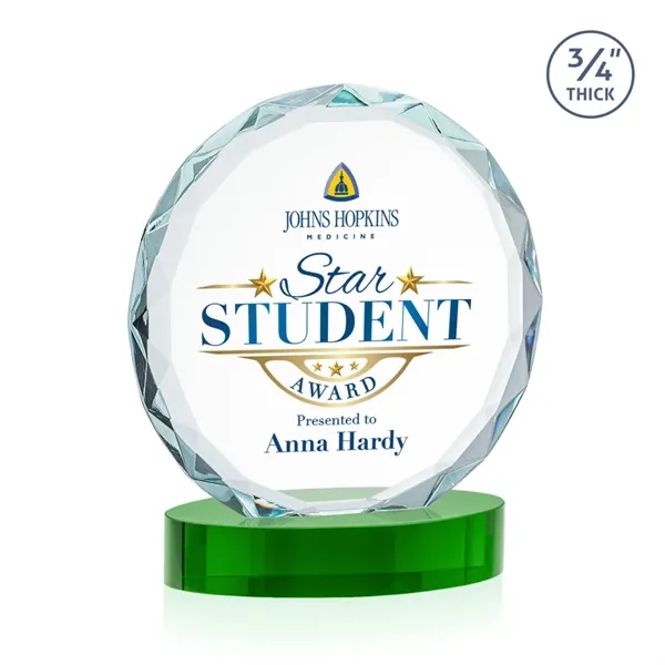 Centura VividPrint™ Award on Alberton Base - Green... from ASI 84592 St Regis Group / St Regis