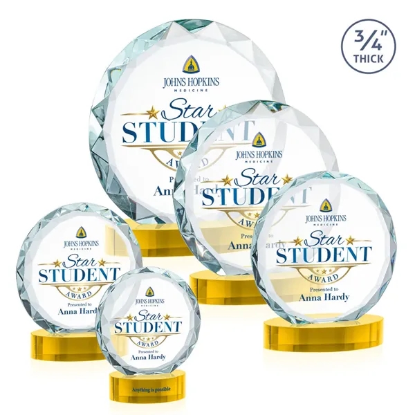 Centura  VividPrint™ Award on Alberton Base - Gold... from ASI 84592 St Regis Group / St Regis