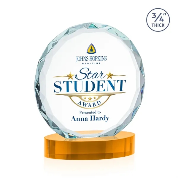 Centura VividPrint™ Award on Alberton Base - Amber... from ASI 84592 St Regis Group / St Regis