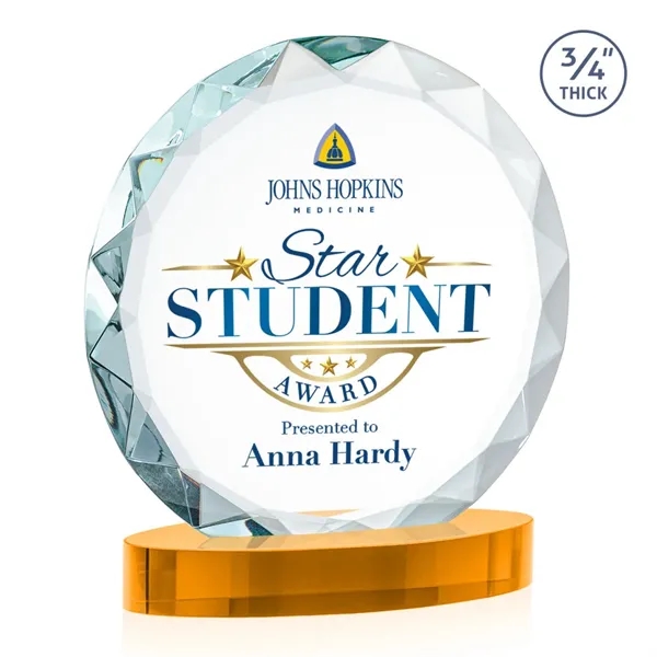 Centura VividPrint™ Award on Alberton Base - Amber... from ASI 84592 St Regis Group / St Regis