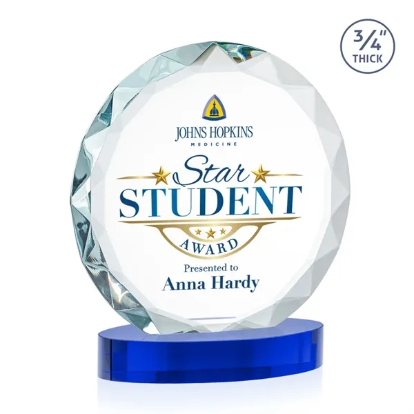 Centura VividPrint™ Award on Alberton Oval Base - Blue... from ASI 84592 St Regis Group / St Regis