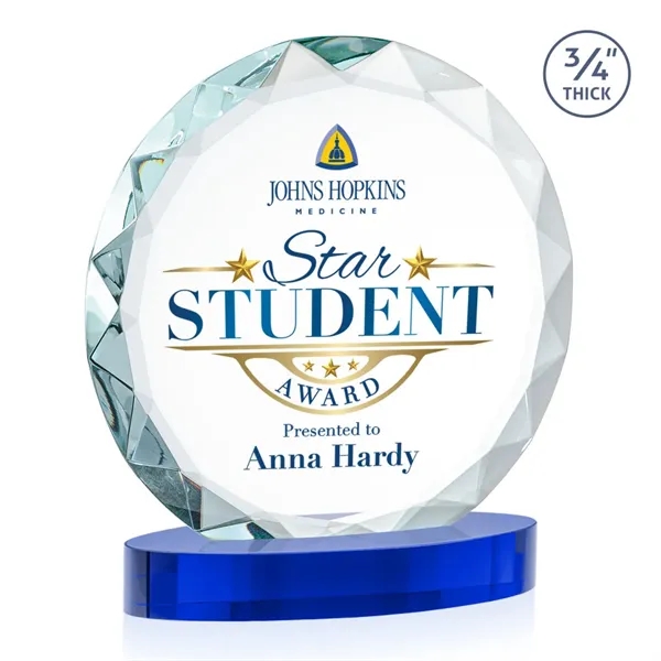 Centura VividPrint™ Award on Alberton Oval Base - Blue... from ASI 84592 St Regis Group / St Regis