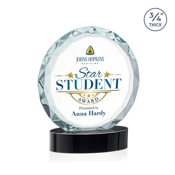 Centura VividPrint™ Award on Alberton Oval Base - Black... from ASI 84592 St Regis Group / St Regis