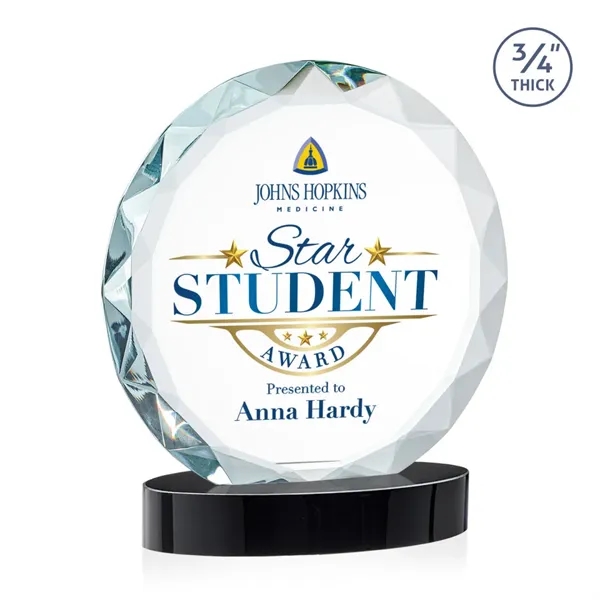 Centura VividPrint™ Award on Alberton Oval Base - Black... from ASI 84592 St Regis Group / St Regis