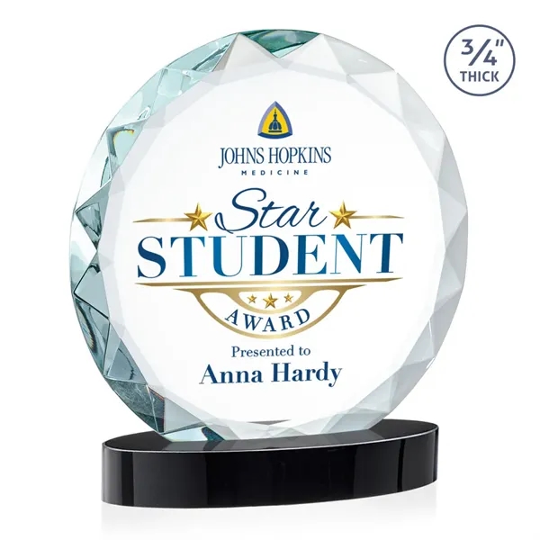 Centura VividPrint™ Award on Alberton Oval Base - Black... from ASI 84592 St Regis Group / St Regis