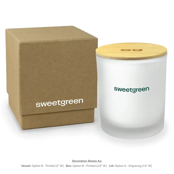 Classic, frosted glass provides a muted background for your printed artwork... from ASI 38850 Bath Promotions / Bath Promotions