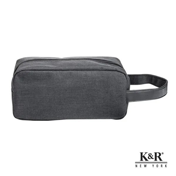 Toiletry bag with 300D polyester handle for travel or everyday use.... from ASI 84592 St Regis Group
