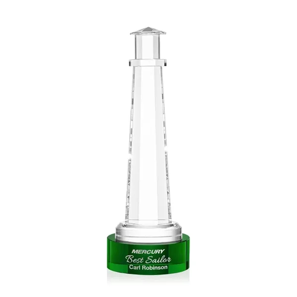 Lighthouse Award on Stanrich Base - Green... from ASI 84592 St Regis Group / St Regis